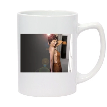 Catherine Bell 14oz White Statesman Mug