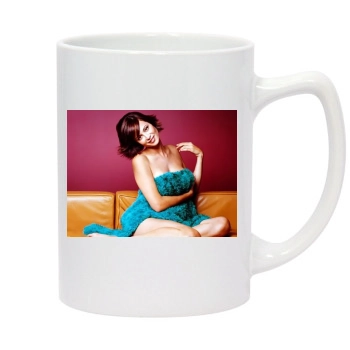 Catherine Bell 14oz White Statesman Mug