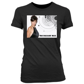 Catherine Bell Women's Junior Cut Crewneck T-Shirt