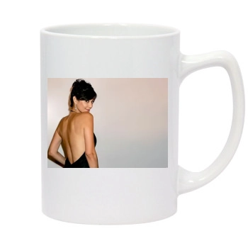 Catherine Bell 14oz White Statesman Mug