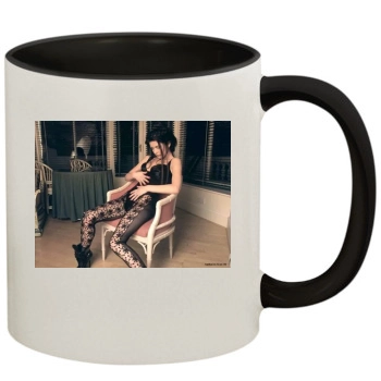 Catherine Zeta-Jones 11oz Colored Inner & Handle Mug
