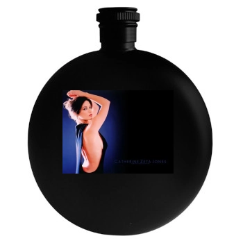 Catherine Zeta-Jones Round Flask