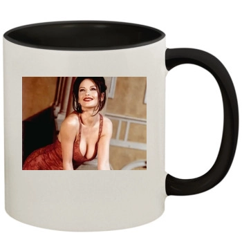 Catherine Zeta-Jones 11oz Colored Inner & Handle Mug