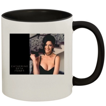 Catherine Zeta-Jones 11oz Colored Inner & Handle Mug