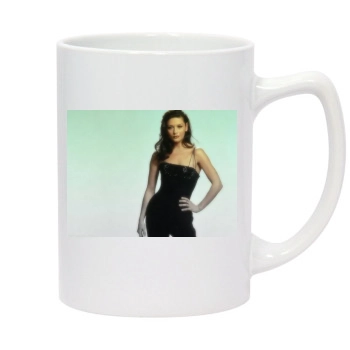 Catherine Zeta-Jones 14oz White Statesman Mug