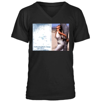 Catherine Zeta-Jones Men's V-Neck T-Shirt