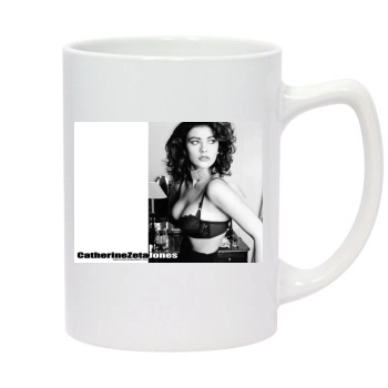 Catherine Zeta-Jones 14oz White Statesman Mug