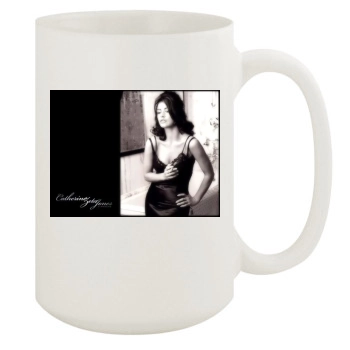 Catherine Zeta-Jones 15oz White Mug