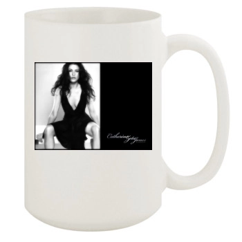 Catherine Zeta-Jones 15oz White Mug