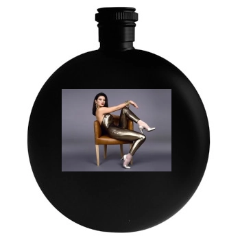 Catherine Zeta-Jones Round Flask