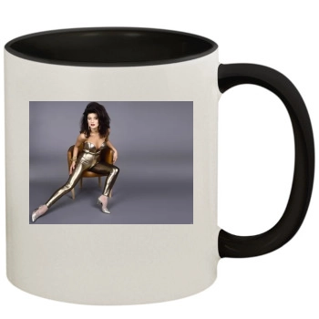 Catherine Zeta-Jones 11oz Colored Inner & Handle Mug