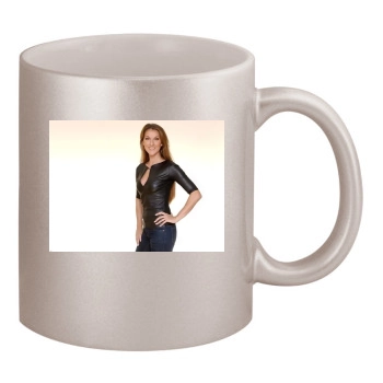 Celine Dion 11oz Metallic Silver Mug