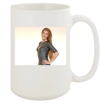 Celine Dion 15oz White Mug