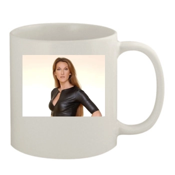 Celine Dion 11oz White Mug