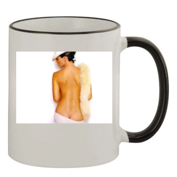 Charisma Carpenter 11oz Colored Rim & Handle Mug