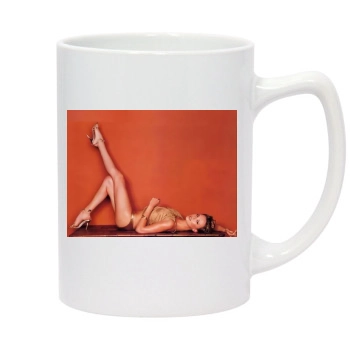 Charlize Theron 14oz White Statesman Mug