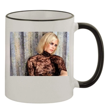 Charlize Theron 11oz Colored Rim & Handle Mug