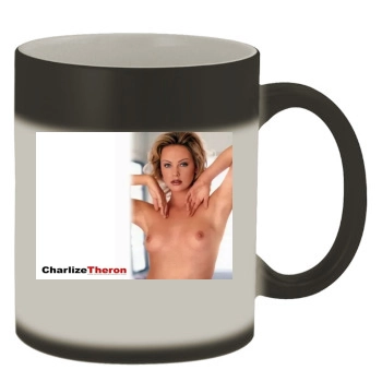 Charlize Theron Color Changing Mug