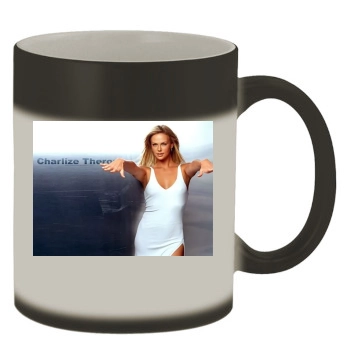 Charlize Theron Color Changing Mug