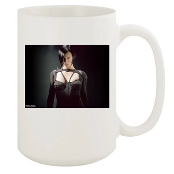 Charlize Theron 15oz White Mug