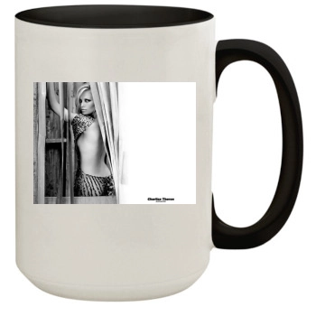 Charlize Theron 15oz Colored Inner & Handle Mug