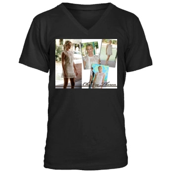 Charlize Theron Men's V-Neck T-Shirt