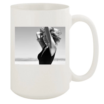 Charlize Theron 15oz White Mug