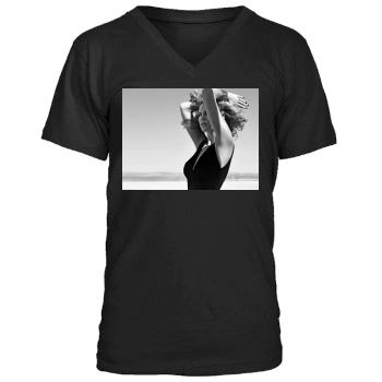 Charlize Theron Men's V-Neck T-Shirt