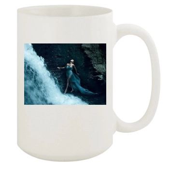 Charlize Theron 15oz White Mug