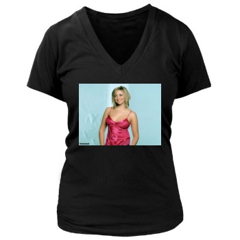 Charlotte Church Women's Deep V-Neck TShirt