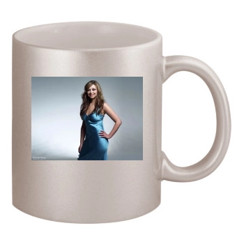 Charlotte Church 11oz Metallic Silver Mug