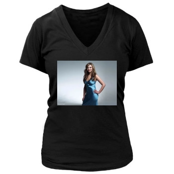 Charlotte Church Women's Deep V-Neck TShirt