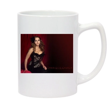 Charlotte Church 14oz White Statesman Mug