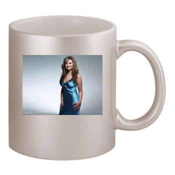 Charlotte Church 11oz Metallic Silver Mug