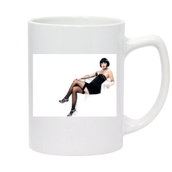 Charlotte Church 14oz White Statesman Mug