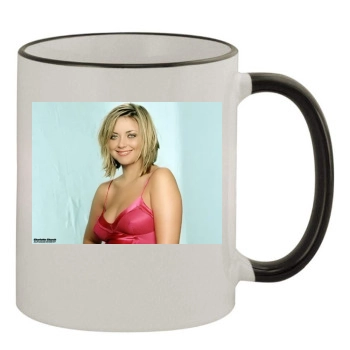 Charlotte Church 11oz Colored Rim & Handle Mug