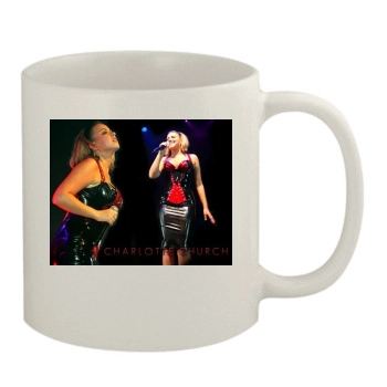 Charlotte Church 11oz White Mug