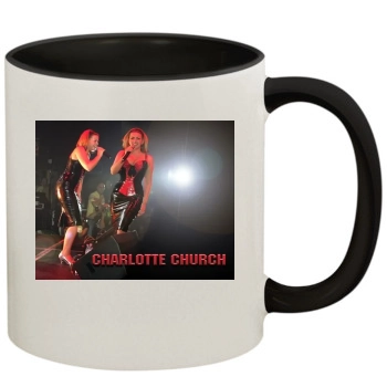 Charlotte Church 11oz Colored Inner & Handle Mug