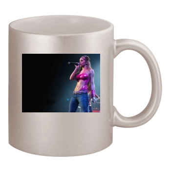 Cheryl Tweedy 11oz Metallic Silver Mug