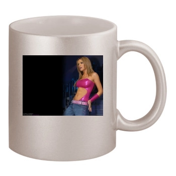 Cheryl Tweedy 11oz Metallic Silver Mug