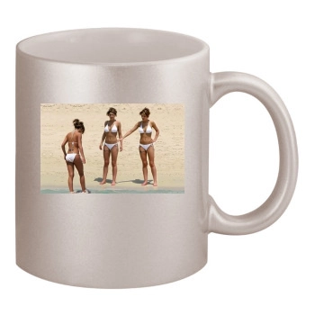 Cheryl Tweedy 11oz Metallic Silver Mug