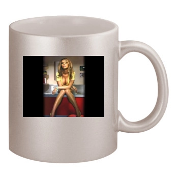 Cheryl Tweedy 11oz Metallic Silver Mug