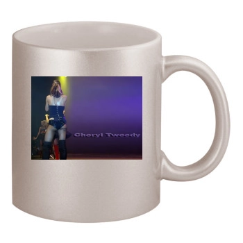 Cheryl Tweedy 11oz Metallic Silver Mug