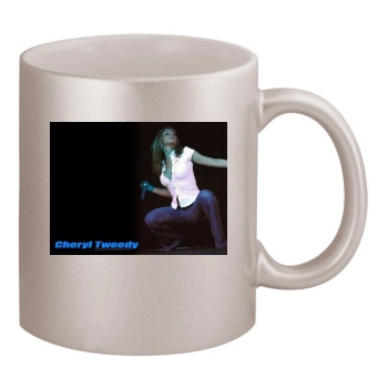 Cheryl Tweedy 11oz Metallic Silver Mug