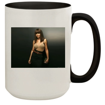 Cheryl Tweedy 15oz Colored Inner & Handle Mug