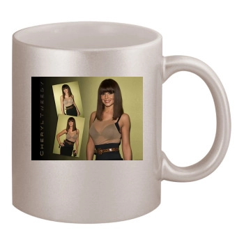 Cheryl Tweedy 11oz Metallic Silver Mug