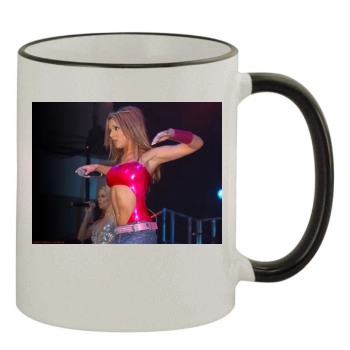 Cheryl Tweedy 11oz Colored Rim & Handle Mug