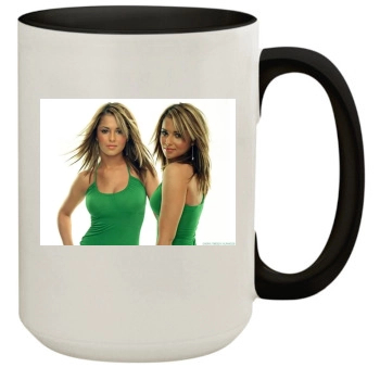 Cheryl Tweedy 15oz Colored Inner & Handle Mug