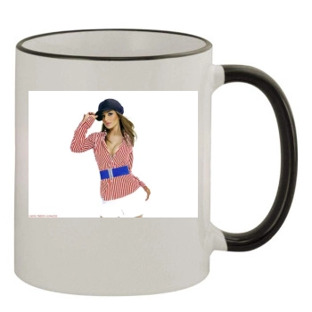 Cheryl Tweedy 11oz Colored Rim & Handle Mug