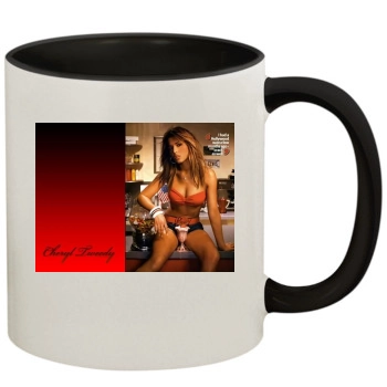 Cheryl Tweedy 11oz Colored Inner & Handle Mug